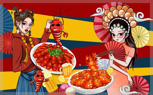Hình ảnh tranh dán tường quán Bia quán nhậu đẹp 14